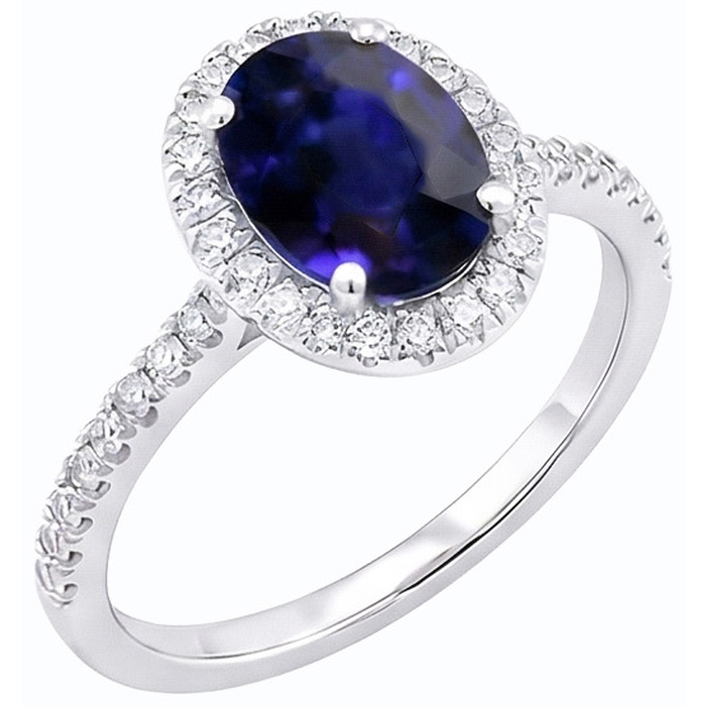 vero round diamante 3.50carati anello angolo laterale