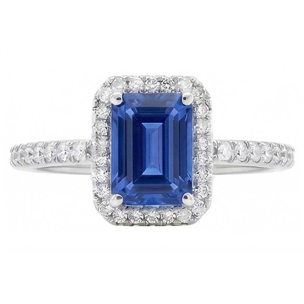 vero round diamante 3carati anello angolo laterale