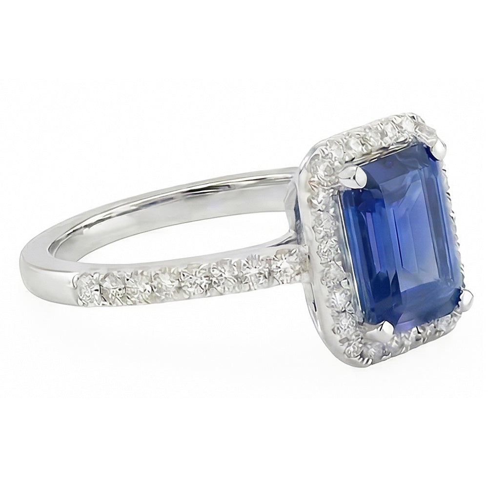 vero round diamante 3carati anello dettaglio ravvicinato