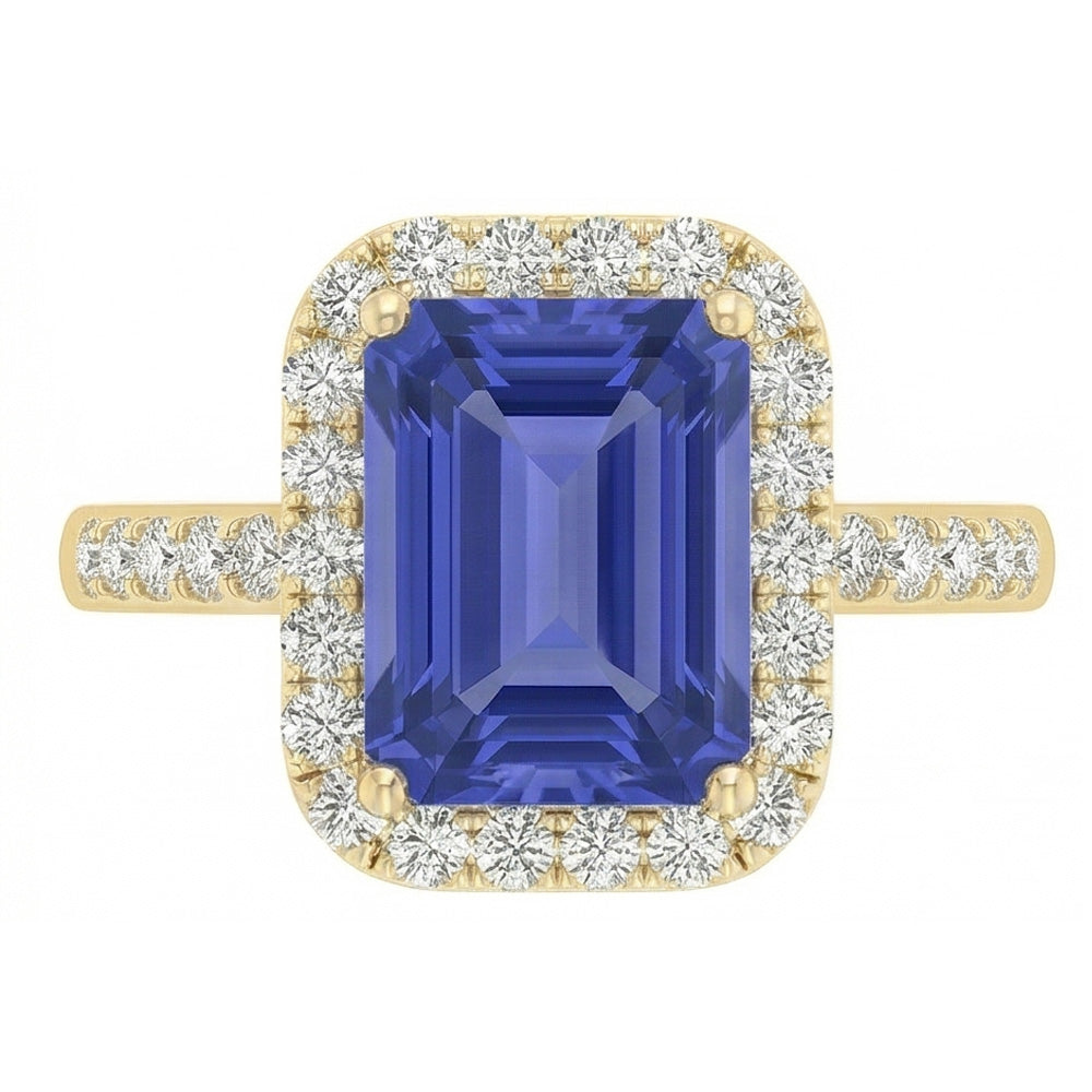 vero round diamante 4carati anello angolo laterale