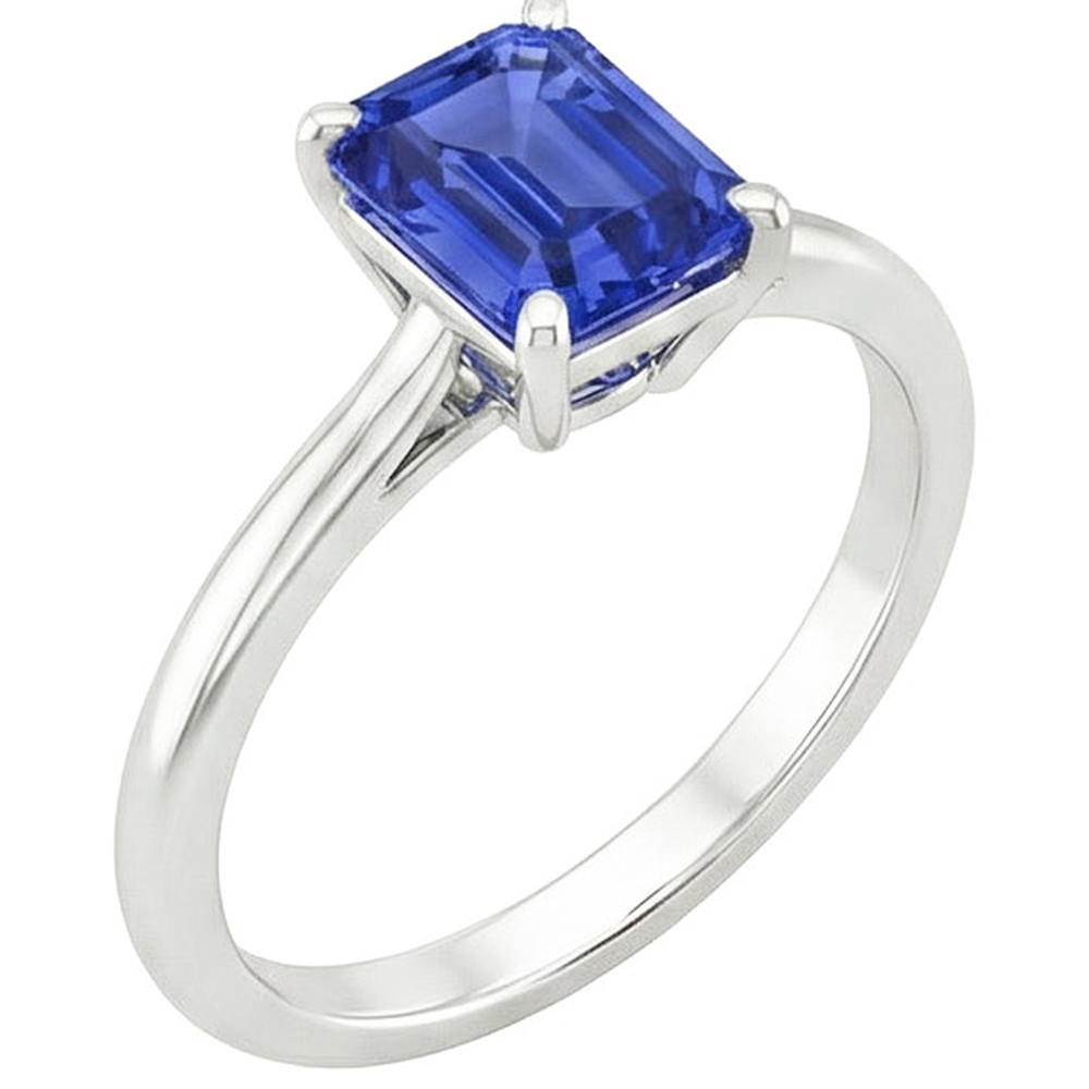 vero emerald diamante 3carati anello angolo laterale