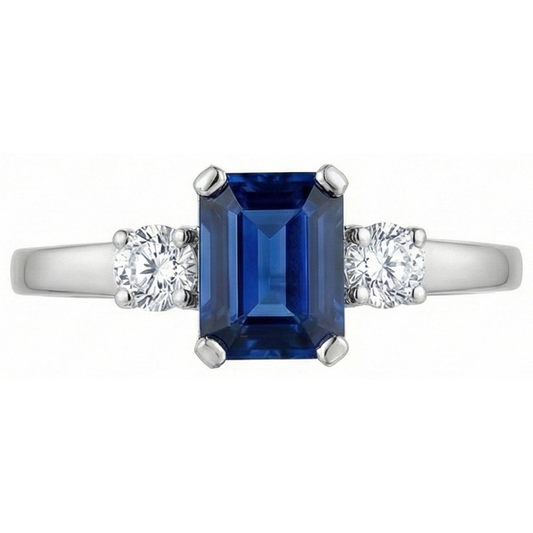 vero round diamante 2.50carati anello dettaglio ravvicinato