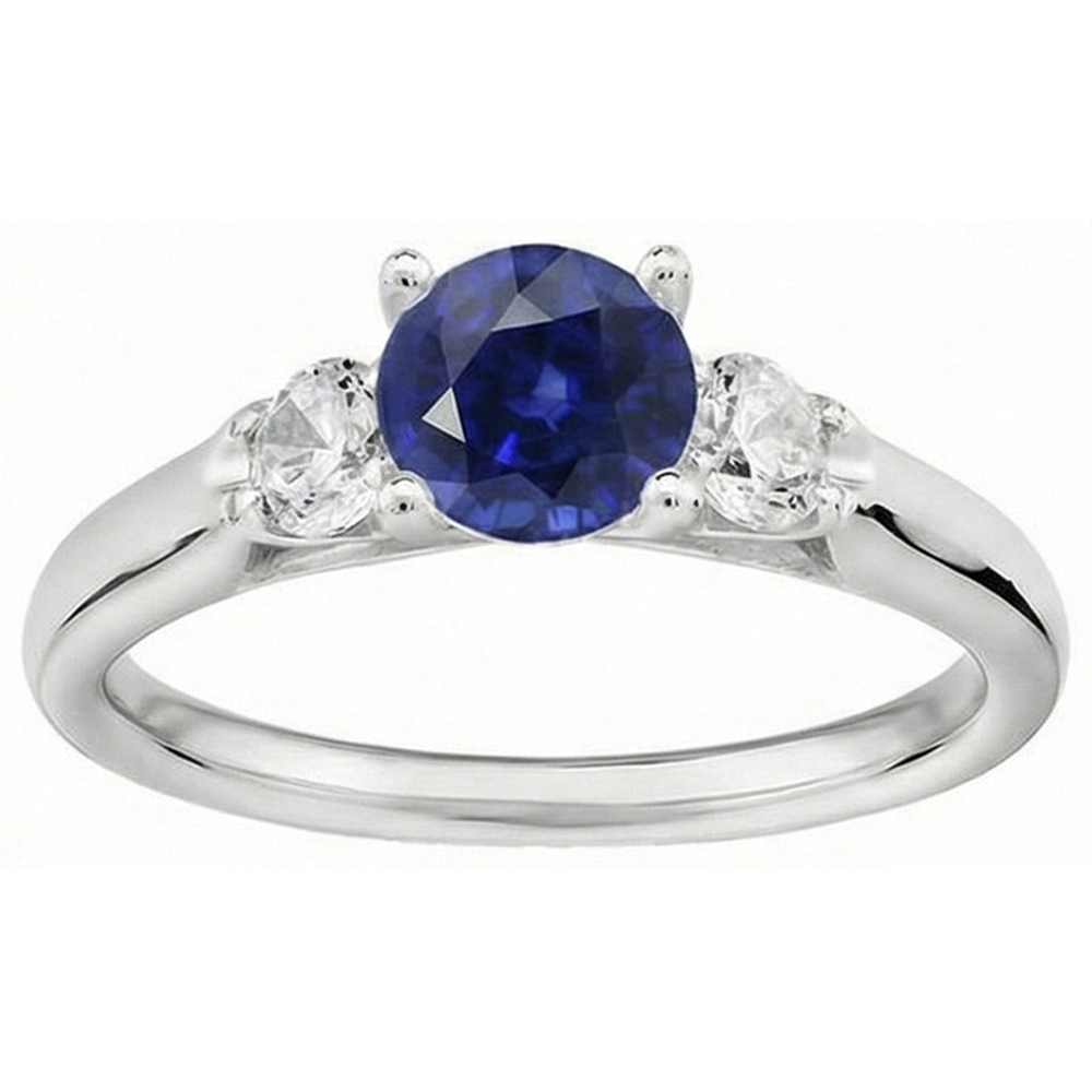 vero round diamante 1.75carati anello dettaglio ravvicinato