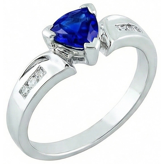 vero diamante 1.20carati anello vista frontale