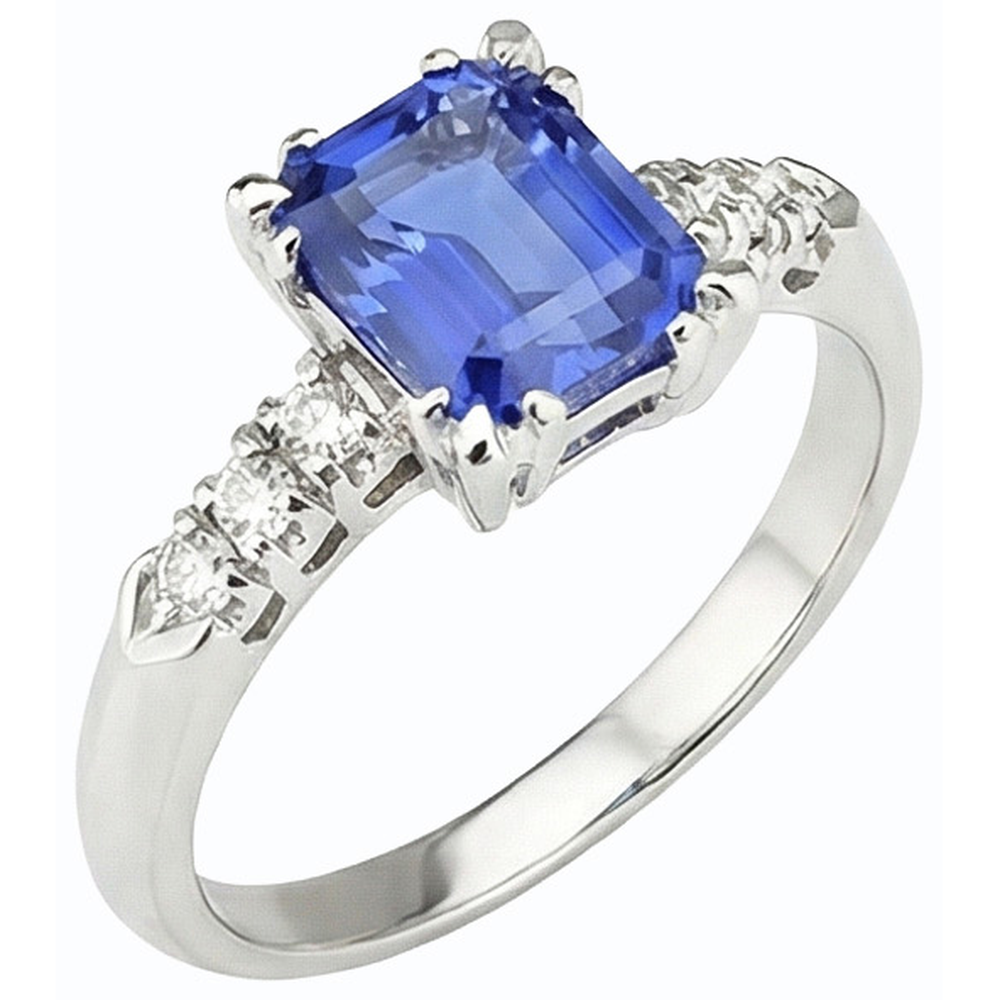 vero round diamante 3carati anello angolo laterale