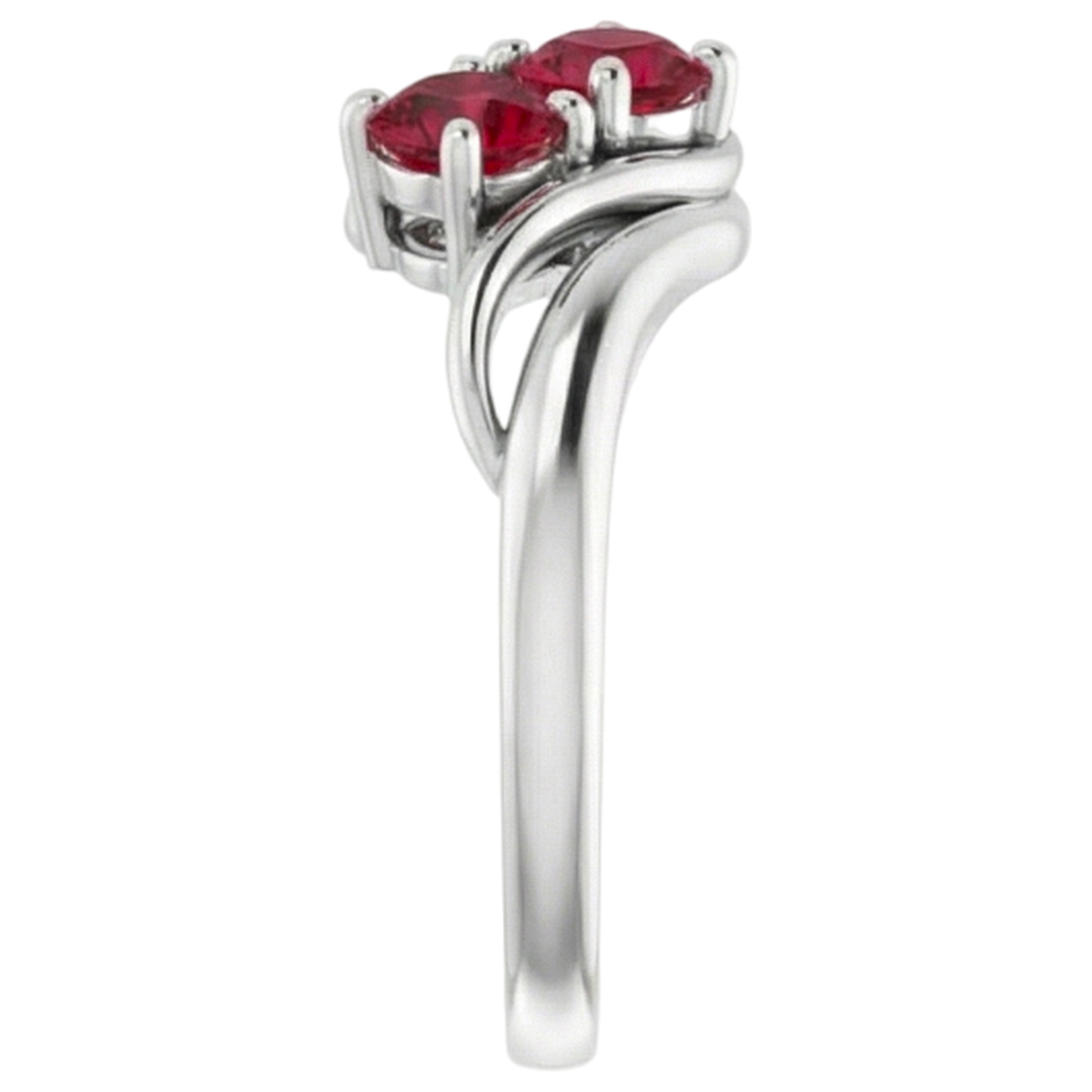 vero round diamante 0.50carati anello vista dall'alto