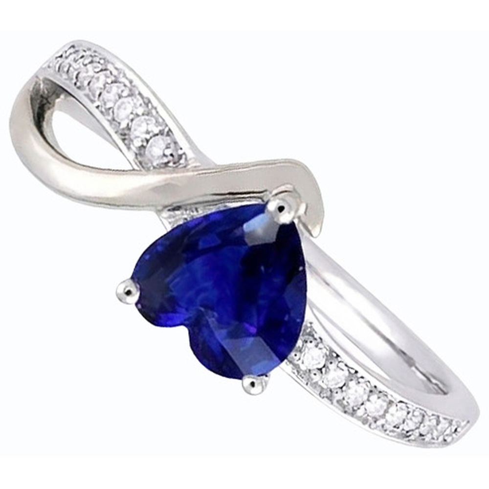 vero round diamante 2.50carati anello vista di profilo