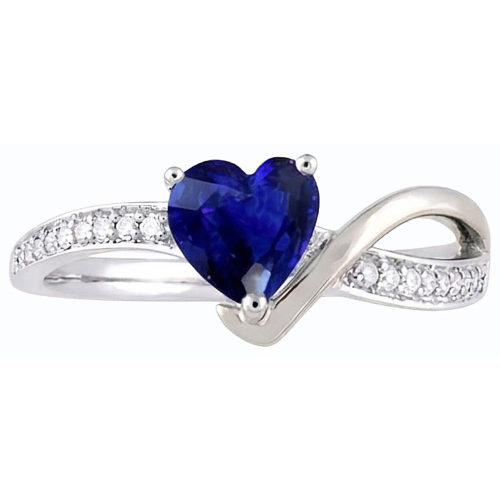 vero round diamante 2.50carati anello vista dall'alto