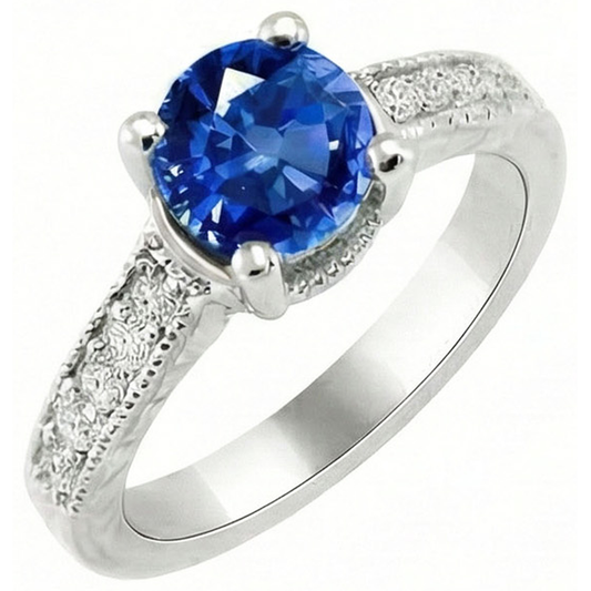 Anello Con Gemme Dello Sri Lanka