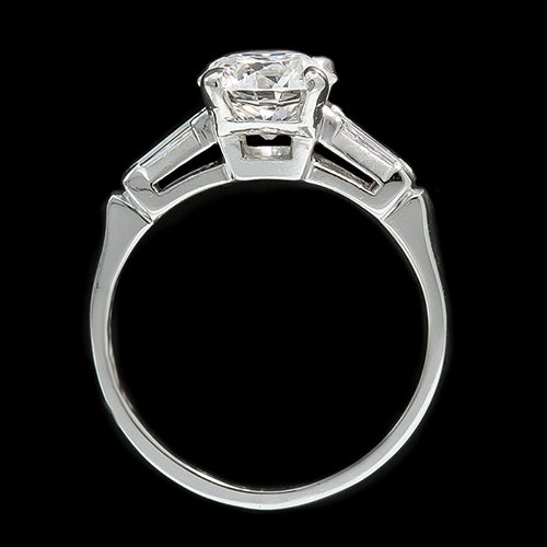 Anello Con Genuino Diamante Naturale Autentico ( non creato in laboratorio ) Da 4 Carati