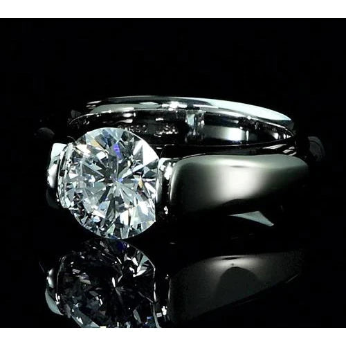 Anello Con Genuino Diamante Da 6 Carati