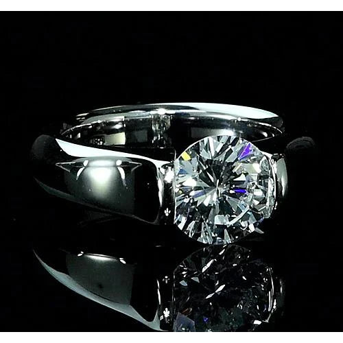 Anello Con Genuino Diamante Da 6 Carati