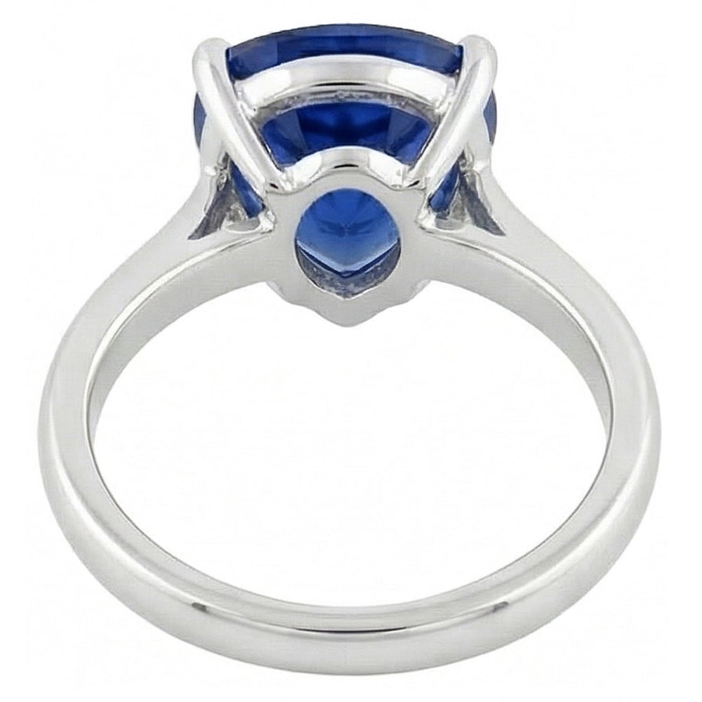 Anello Con Pietre Preziose Taglio Trilione