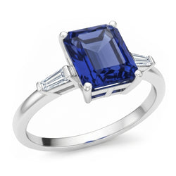 Anello Con Zaffiro Da 11 Carati