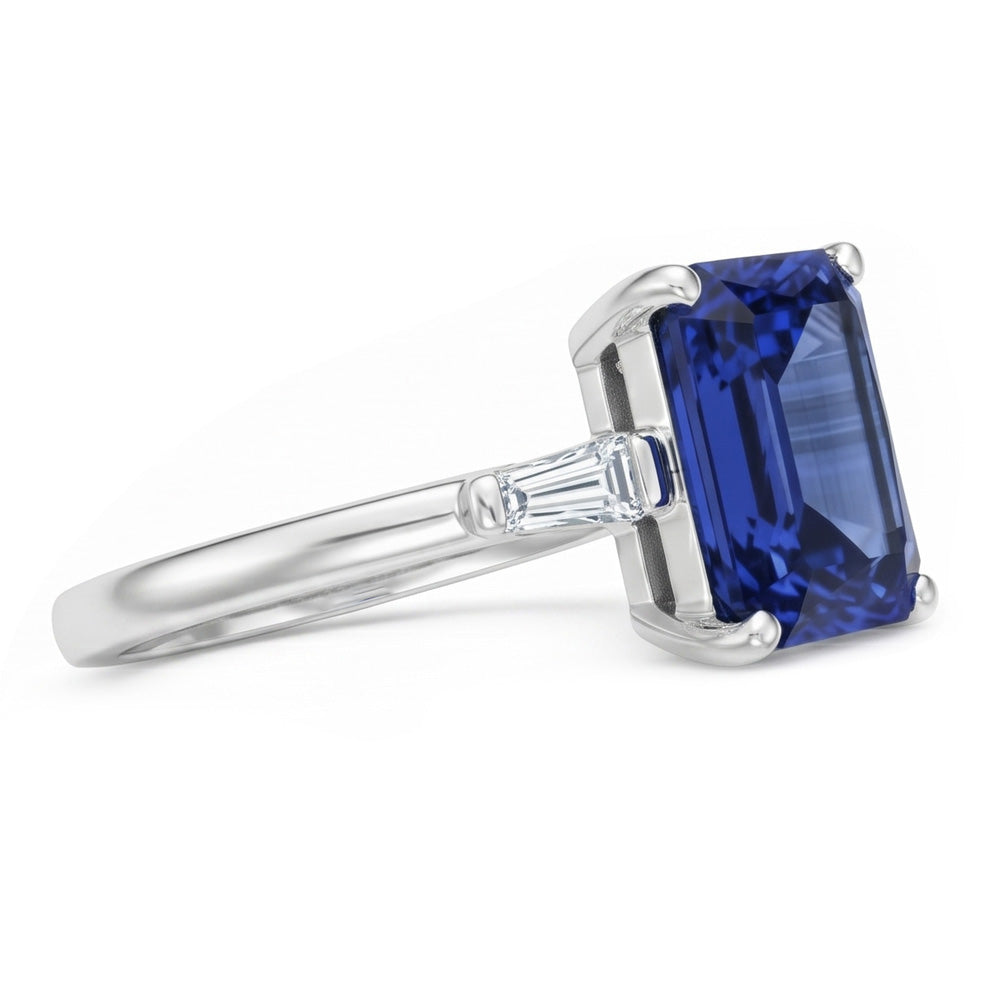 Anello Con Zaffiro Da 11 Carati