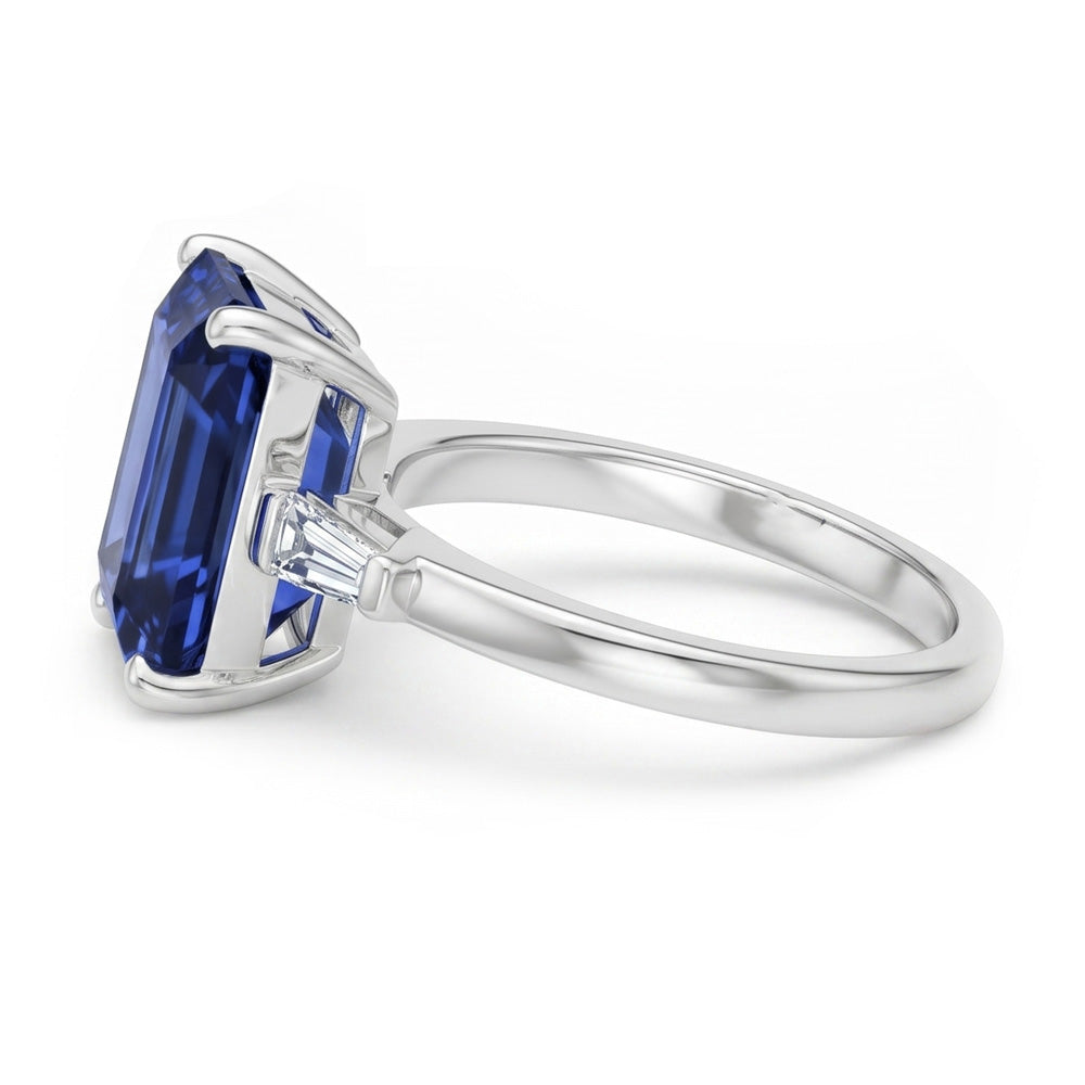 Anello Con Zaffiro Da 11 Carati