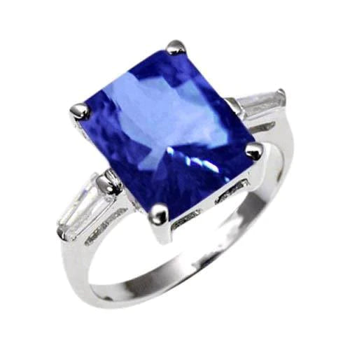 Anello Con Zaffiro Da 11 Carati