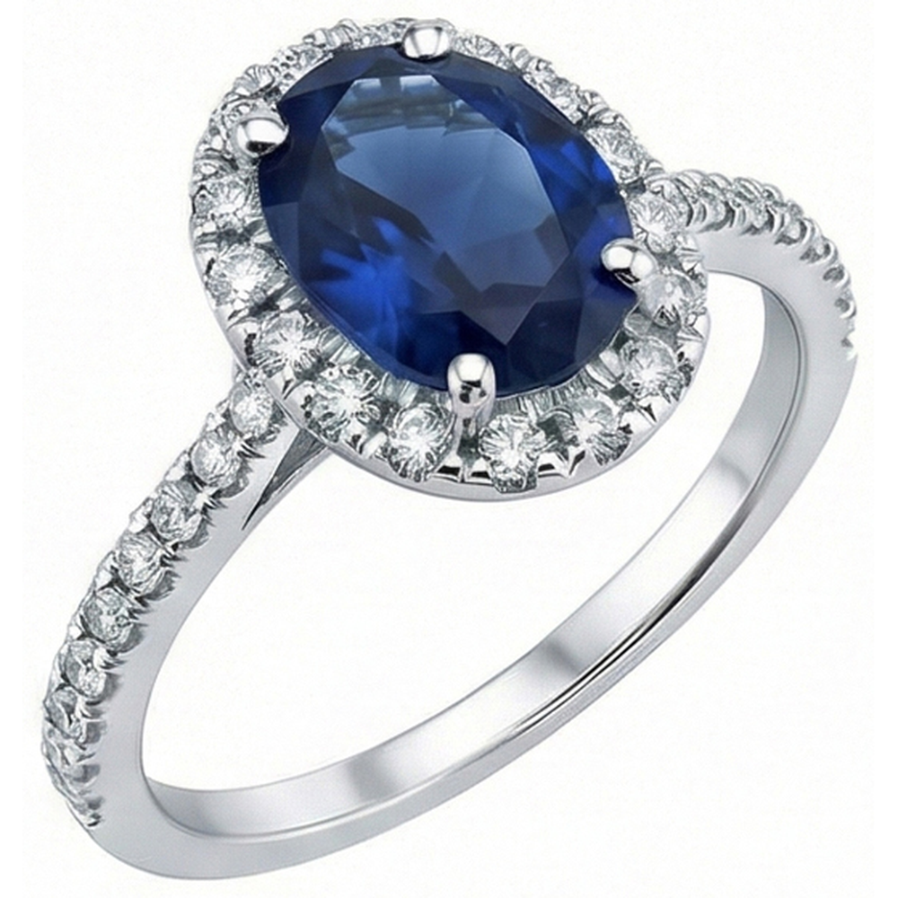vero round diamante 2.50carati anello dettaglio ravvicinato