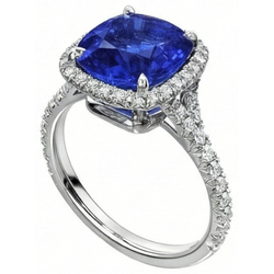 Anello Con Zaffiro Per Le Donne