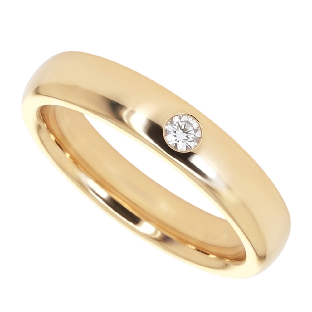 Anello Da Uomo Gypsy Naturale Diamond 0,25 Carati Oro Giallo 14K
