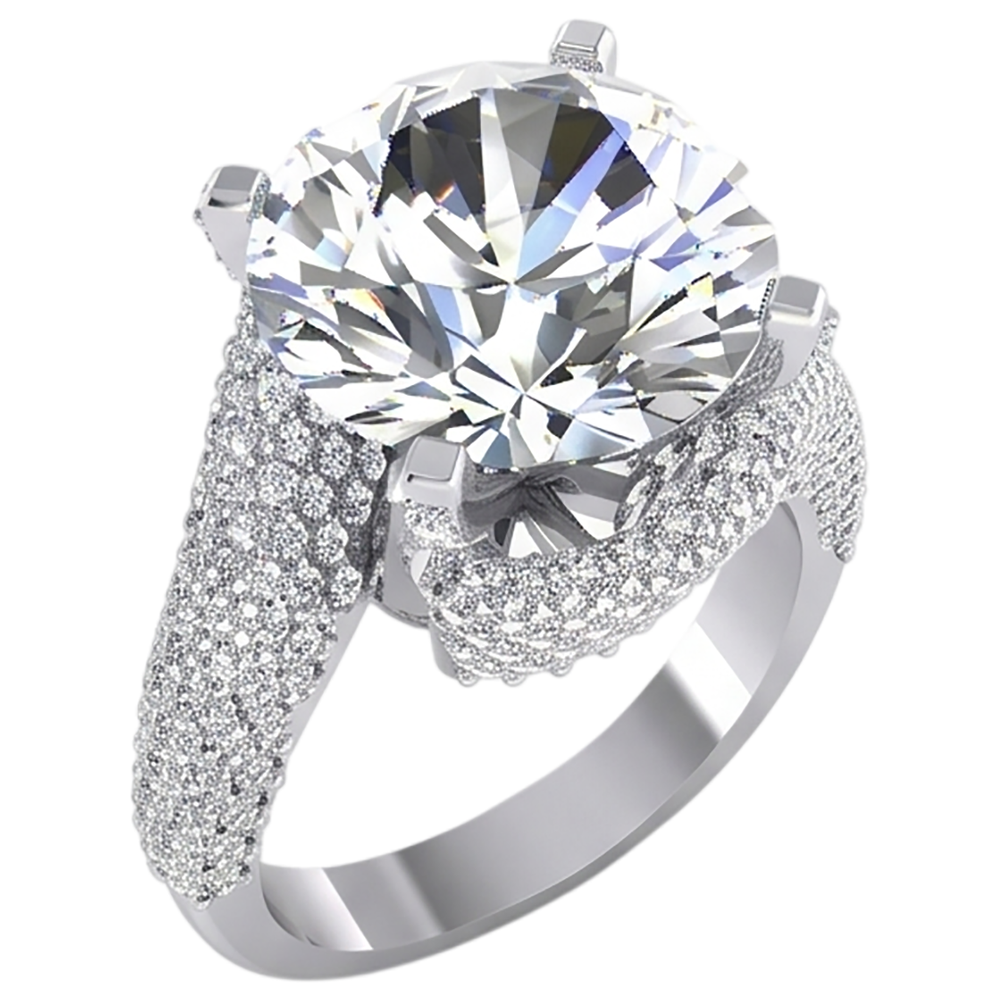Anello Di Diamanti Da 50 Carati