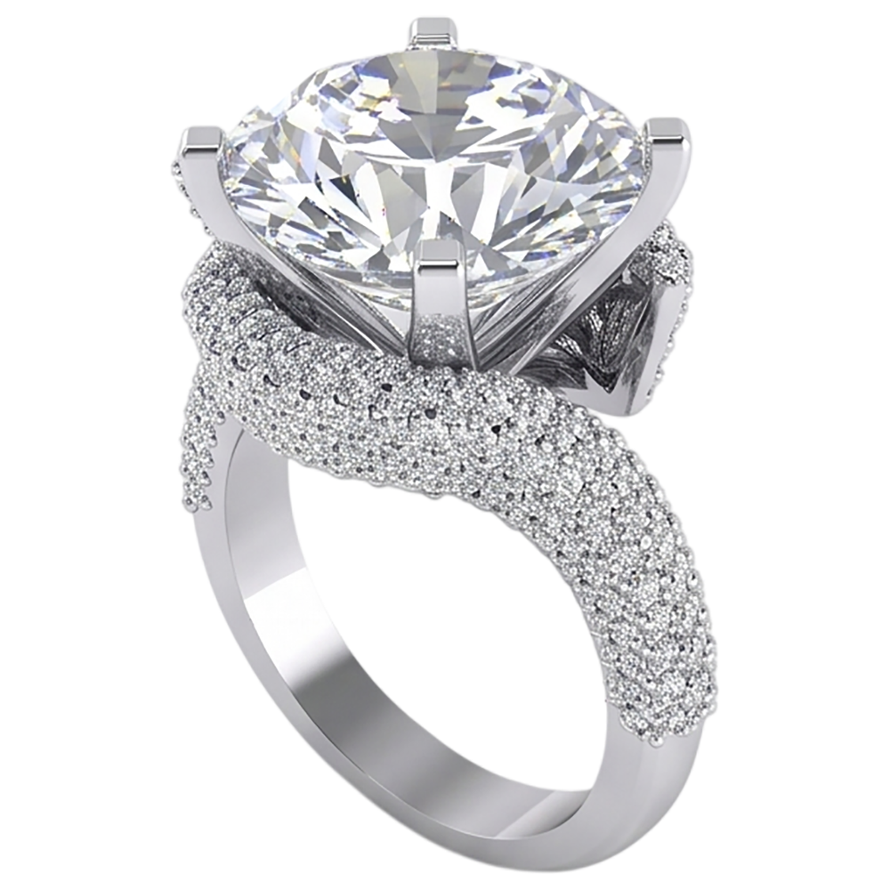 Anello Di Diamanti Da 50 Carati
