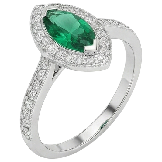 vero round diamante 3carati anello angolo laterale