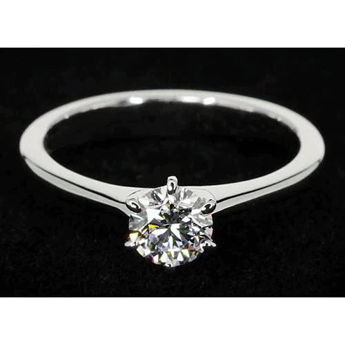 Anello Di Fidanzamento Con Genuino Diamante Da 1 Carato