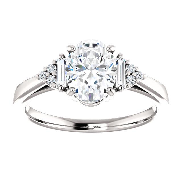 Anello Di Fidanzamento Con Genuino Diamante Incastonato Nella Cattedrale 2,20 Carati Gioielli Da Donna
