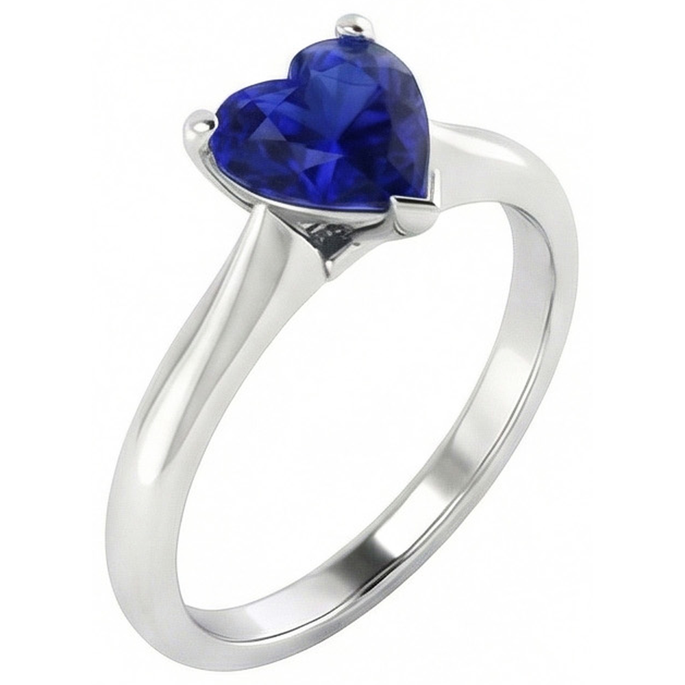 vero heart diamante 1.50carati anello angolo laterale