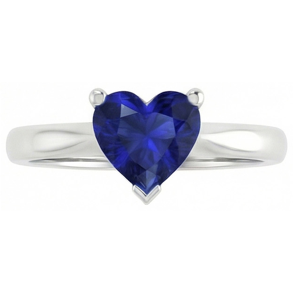 vero heart diamante 1.50carati anello vista di profilo