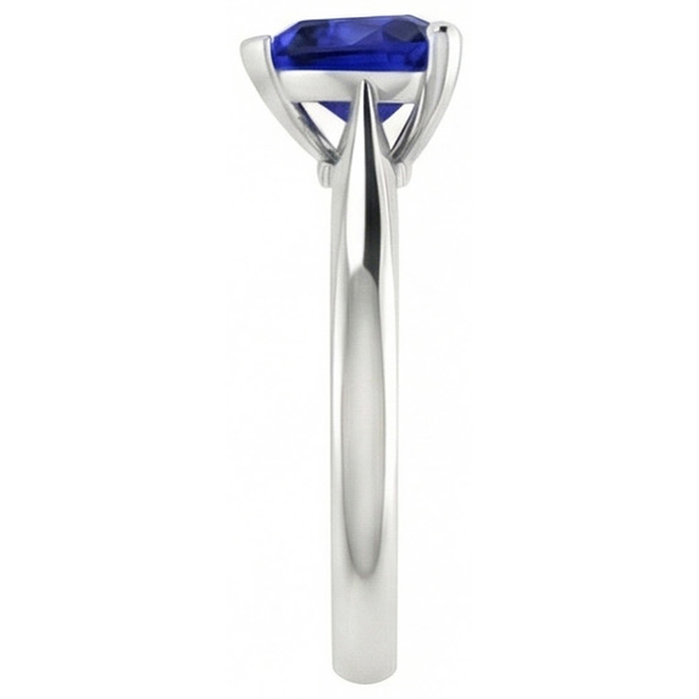 vero heart diamante 1.50carati anello su bianco