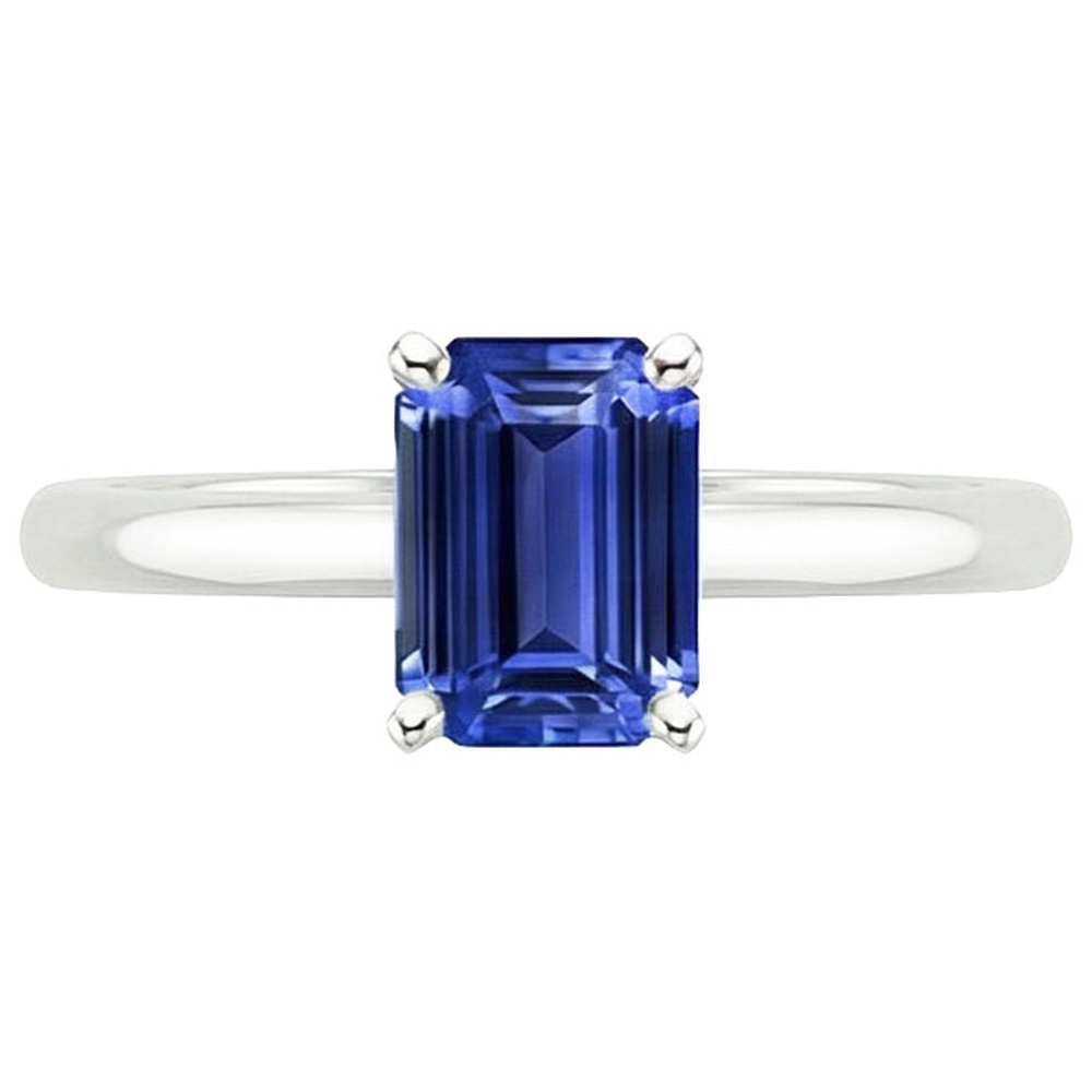 Anello Di Fidanzamento Con Zaffiro Da 4 Carati
