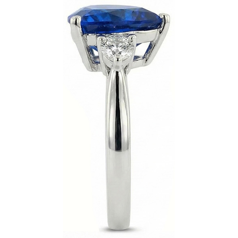 Anello Di Fidanzamento Con Zaffiro Da 6 Carati