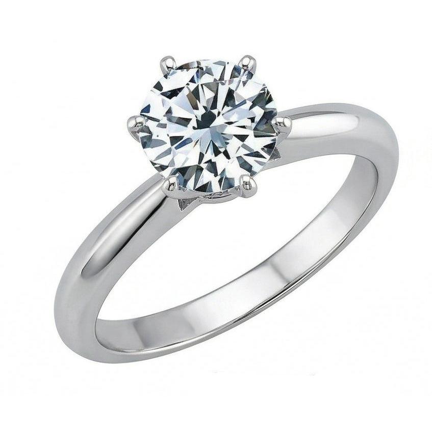 vero round diamante anello dettaglio ravvicinato