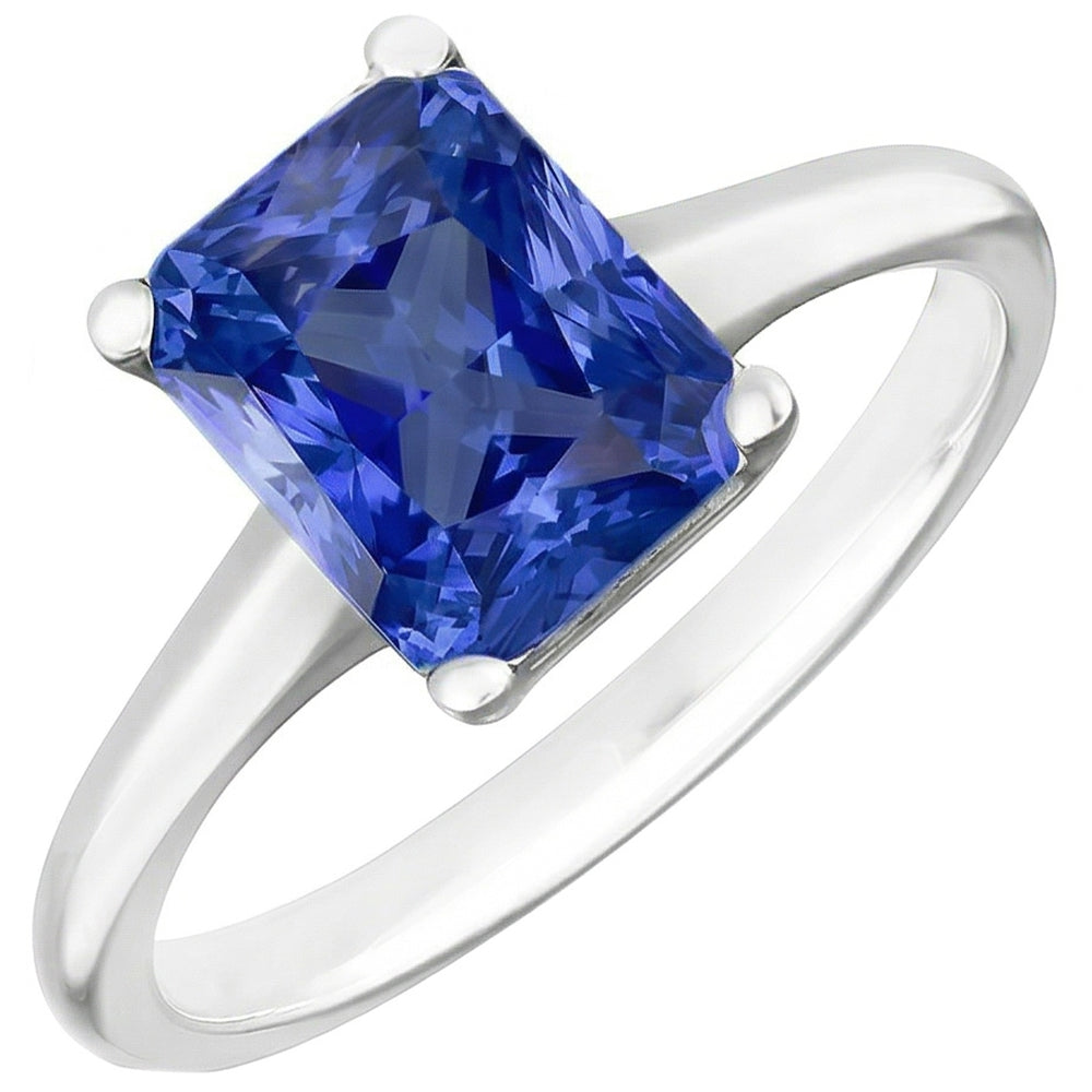 vero diamante 3carati anello vista frontale