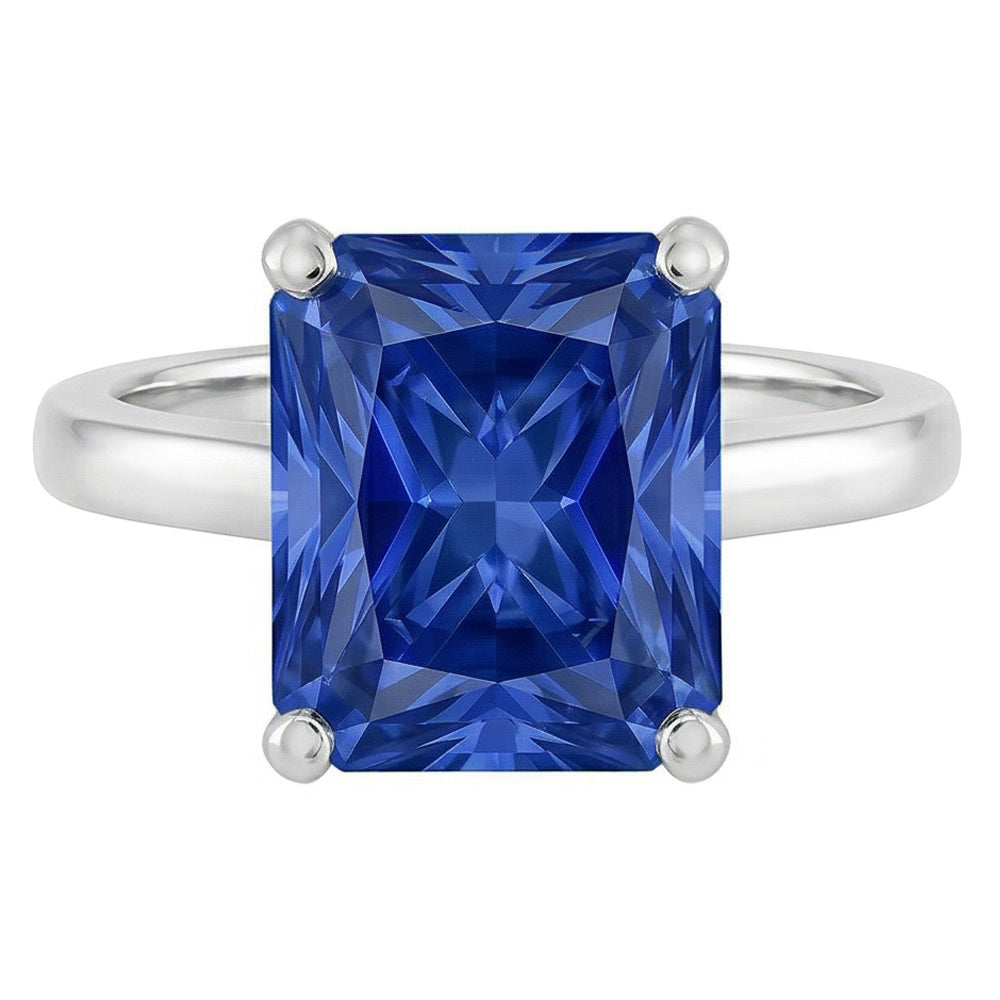 vero diamante 3carati anello angolo laterale