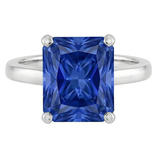 vero diamante 3carati anello angolo laterale