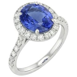 Anello Di Fidanzamento Zaffiro