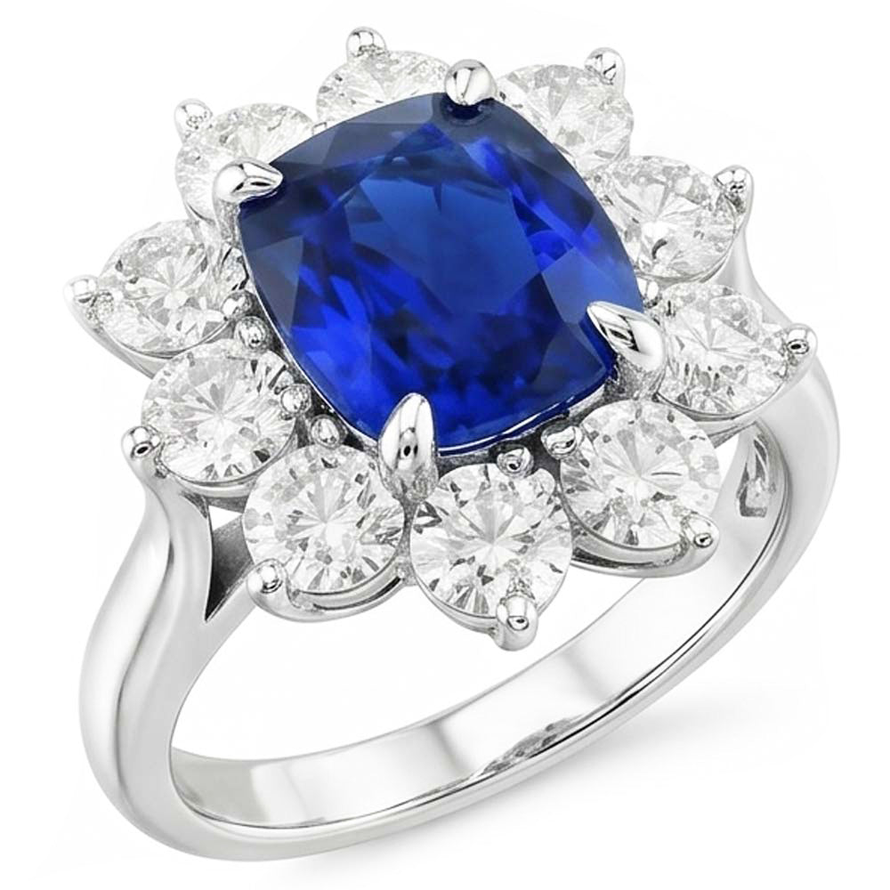 Anello Di Fidanzamento Zaffiro
