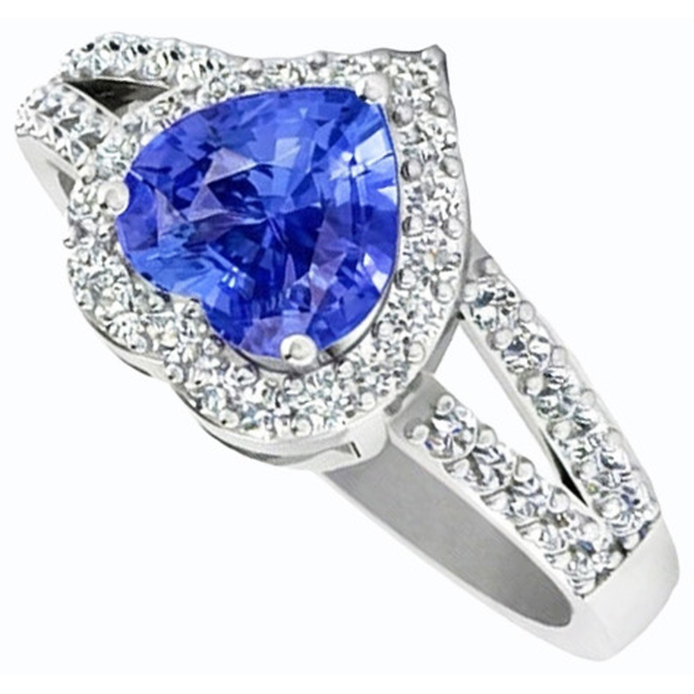 Anello Di Fidanzamento Zaffiro