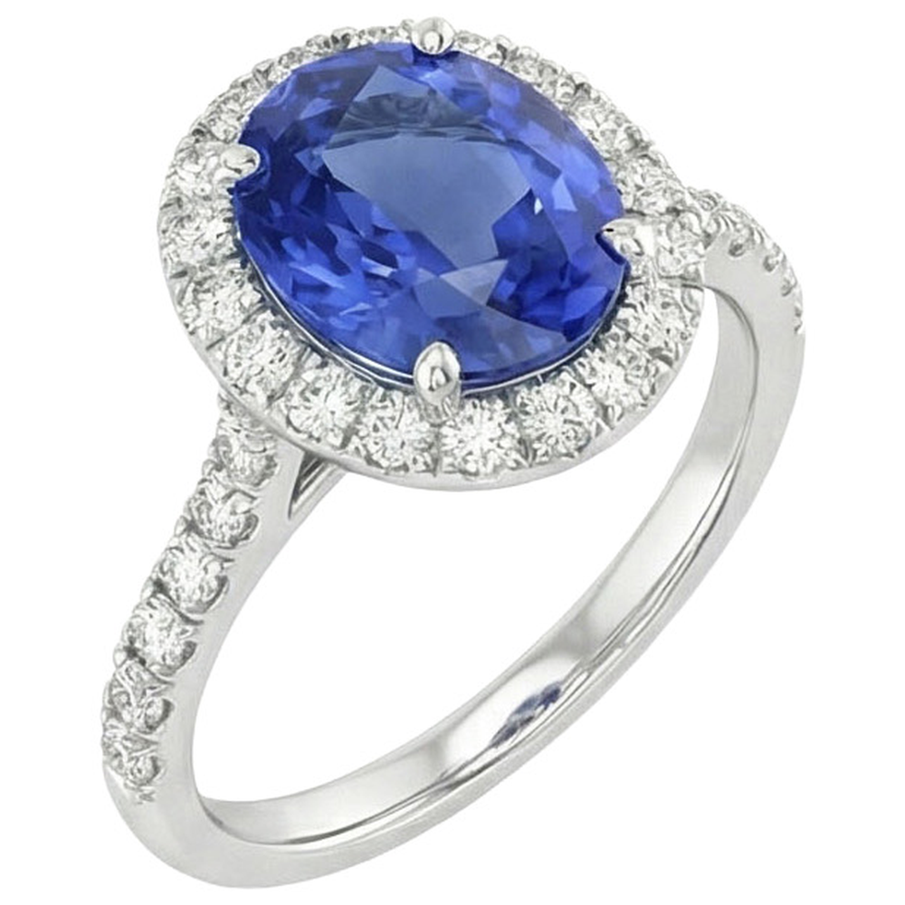 Anello Di Fidanzamento Zaffiro