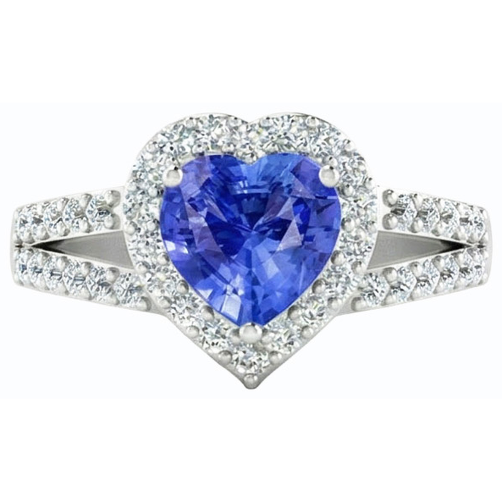 Anello Di Fidanzamento Zaffiro