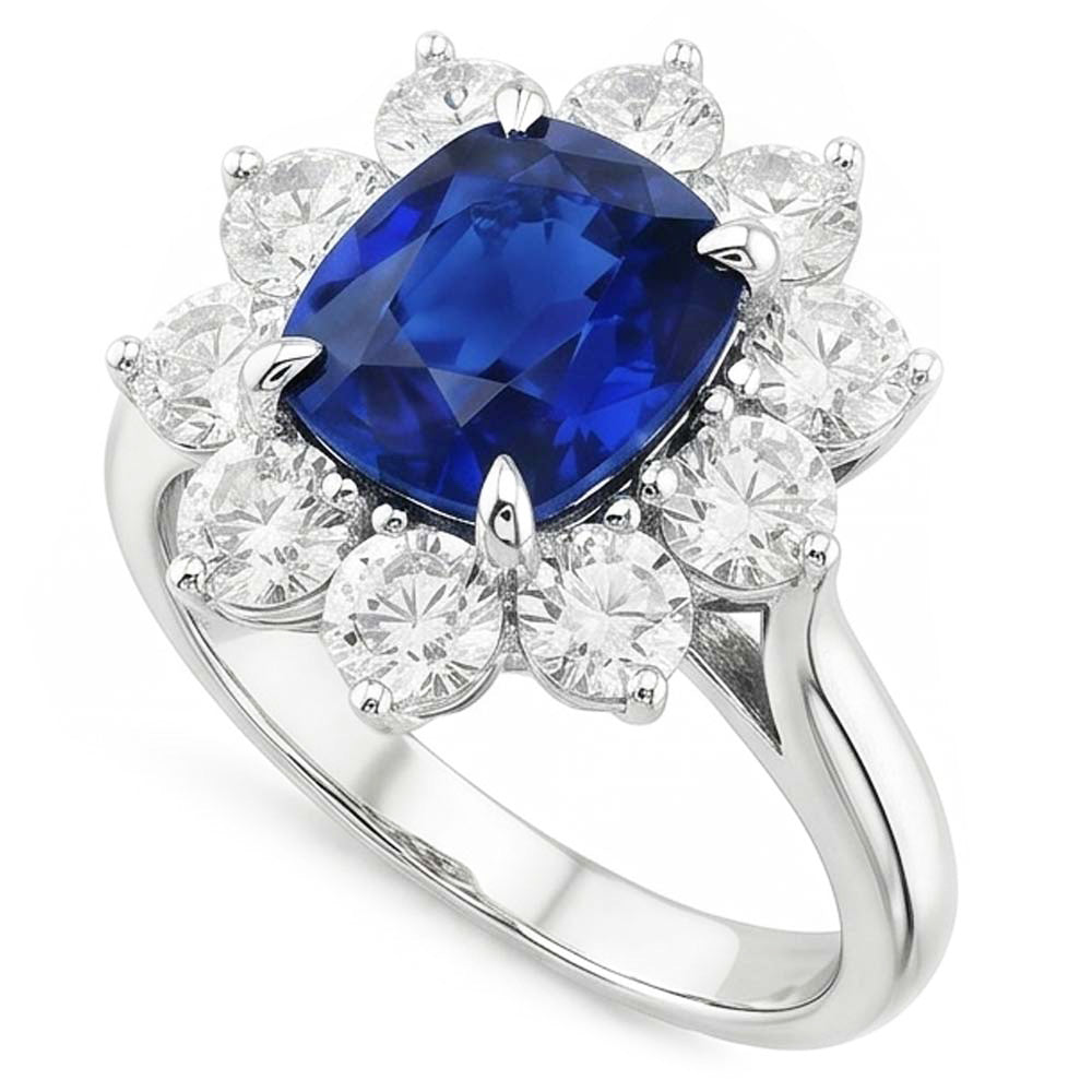 Anello Di Fidanzamento Zaffiro