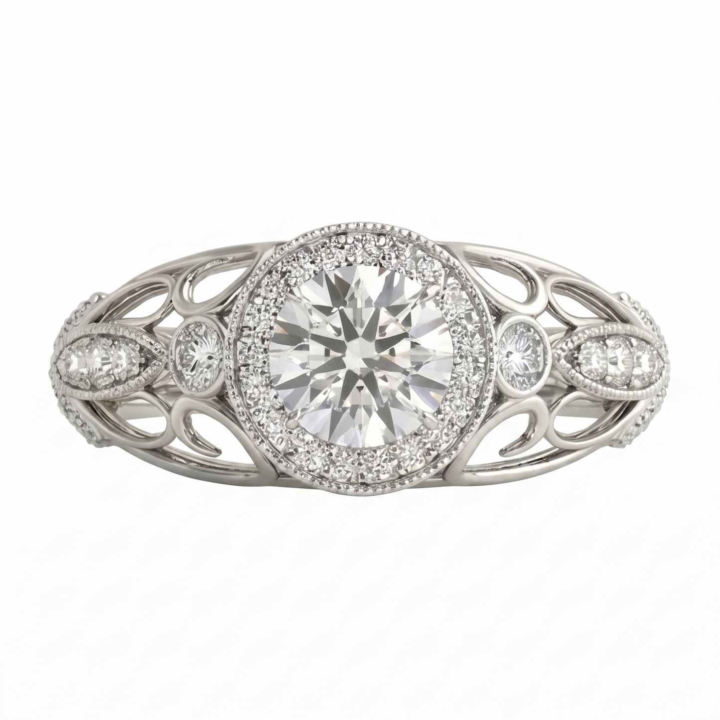 Anello Diamante Vero 1.10 Carati