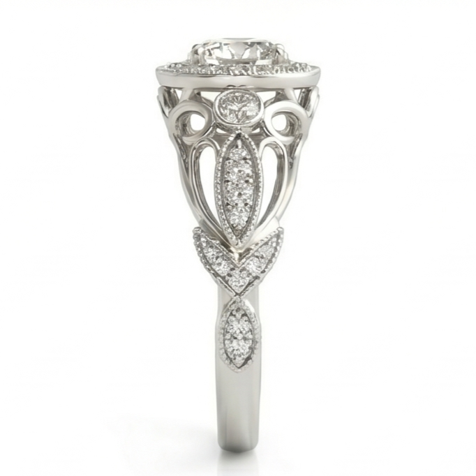 Anello Diamante Vero 1.10 Carati