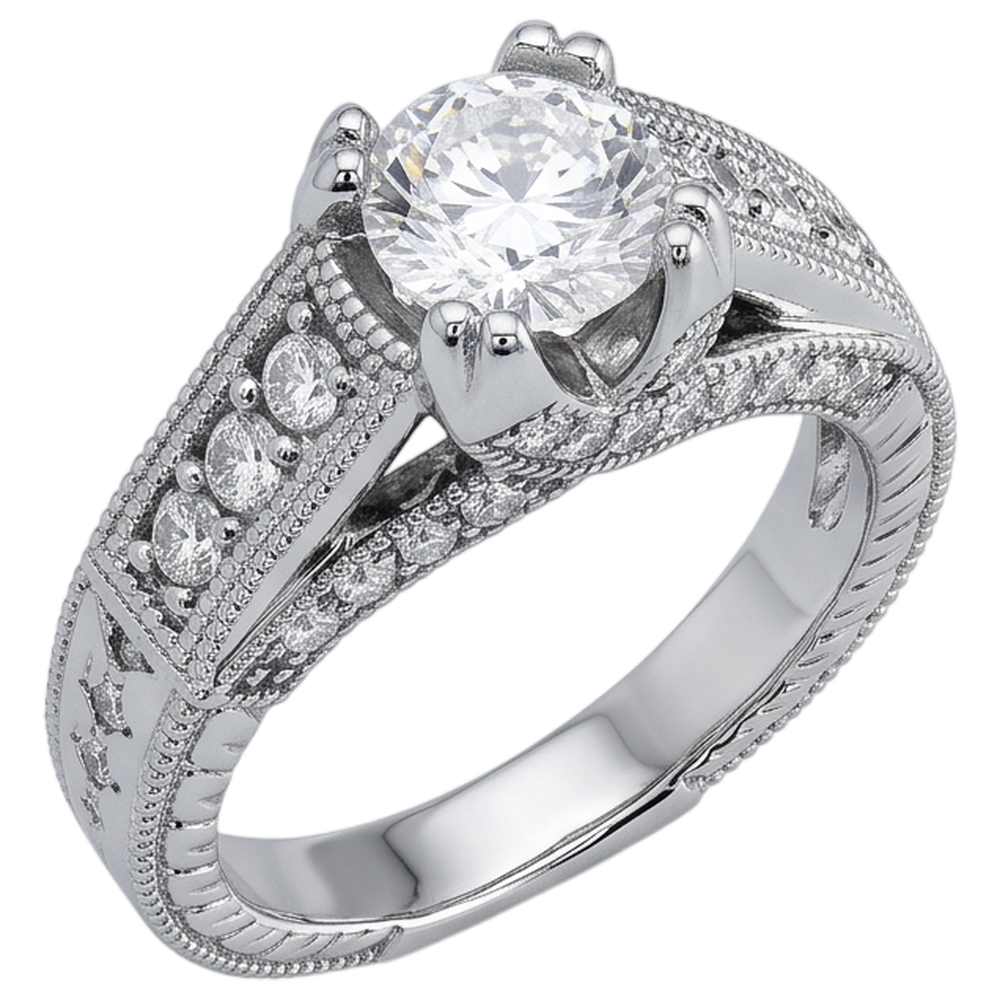 Anello Diamante Vero 1.38 Carati