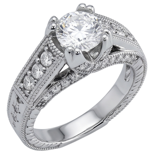 Anello Diamante Vero 1.38 Carati