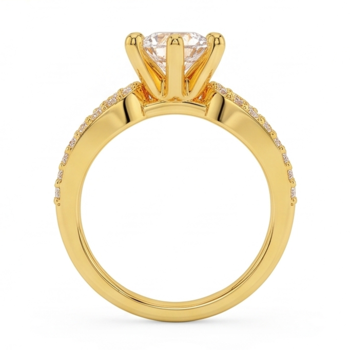 Anello Diamante Vero 1.4 Carati