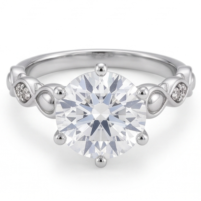 Anello Diamante Vero 1.60 Carati